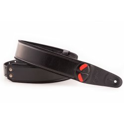 RightOn! Charm-60 Black Guitar Strap
